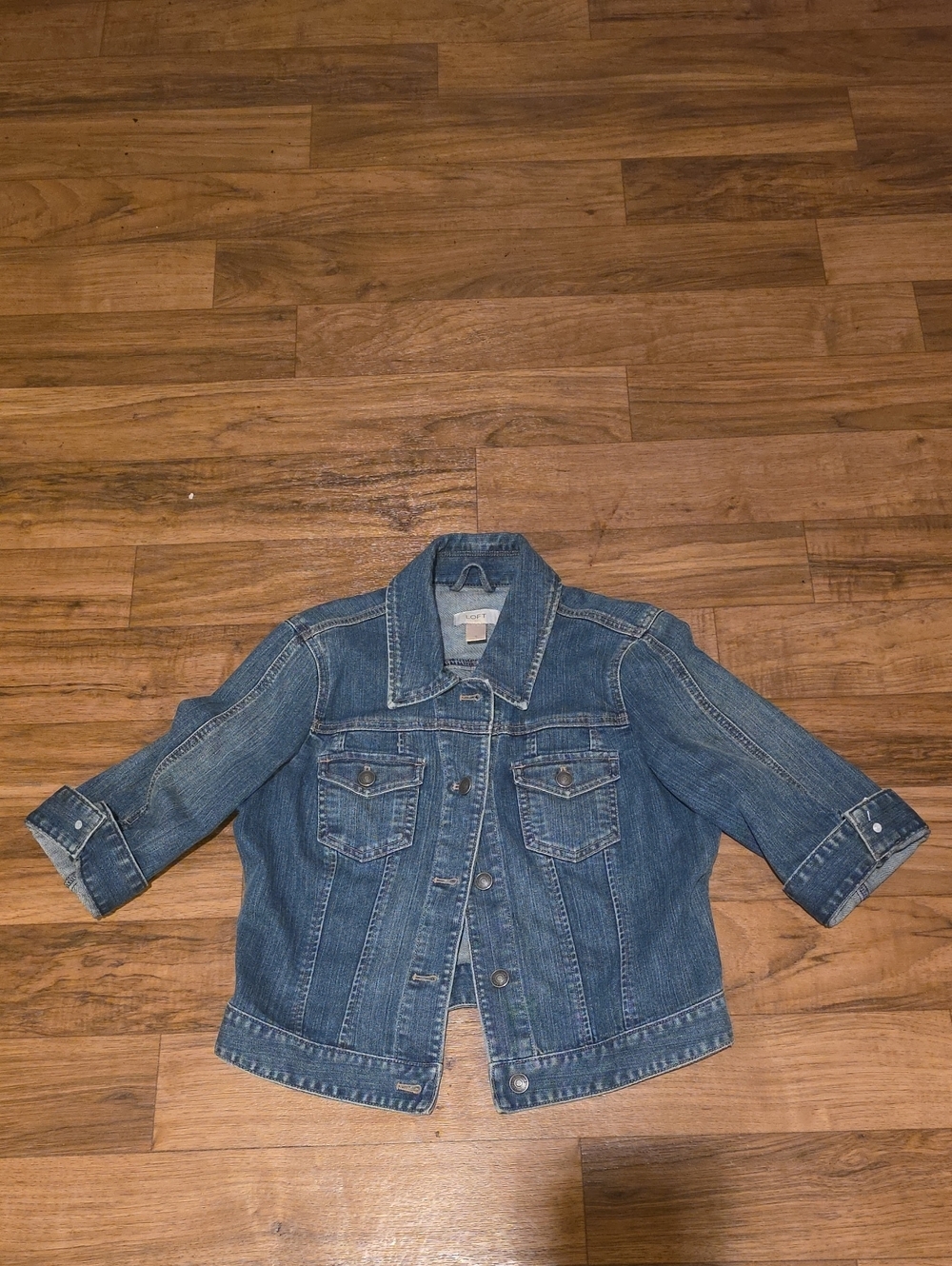 LOFT Dark Blue Denim Jacket
